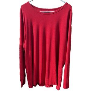 St. John’s Bay Scoop Neck Long Sleeve Tee size 3X. Lot Of 2 NWT Shirts Women